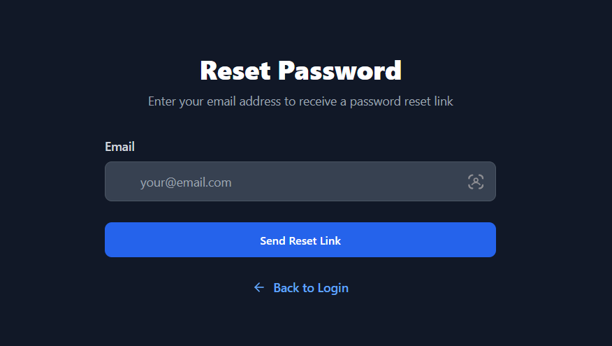 Password Reset Request